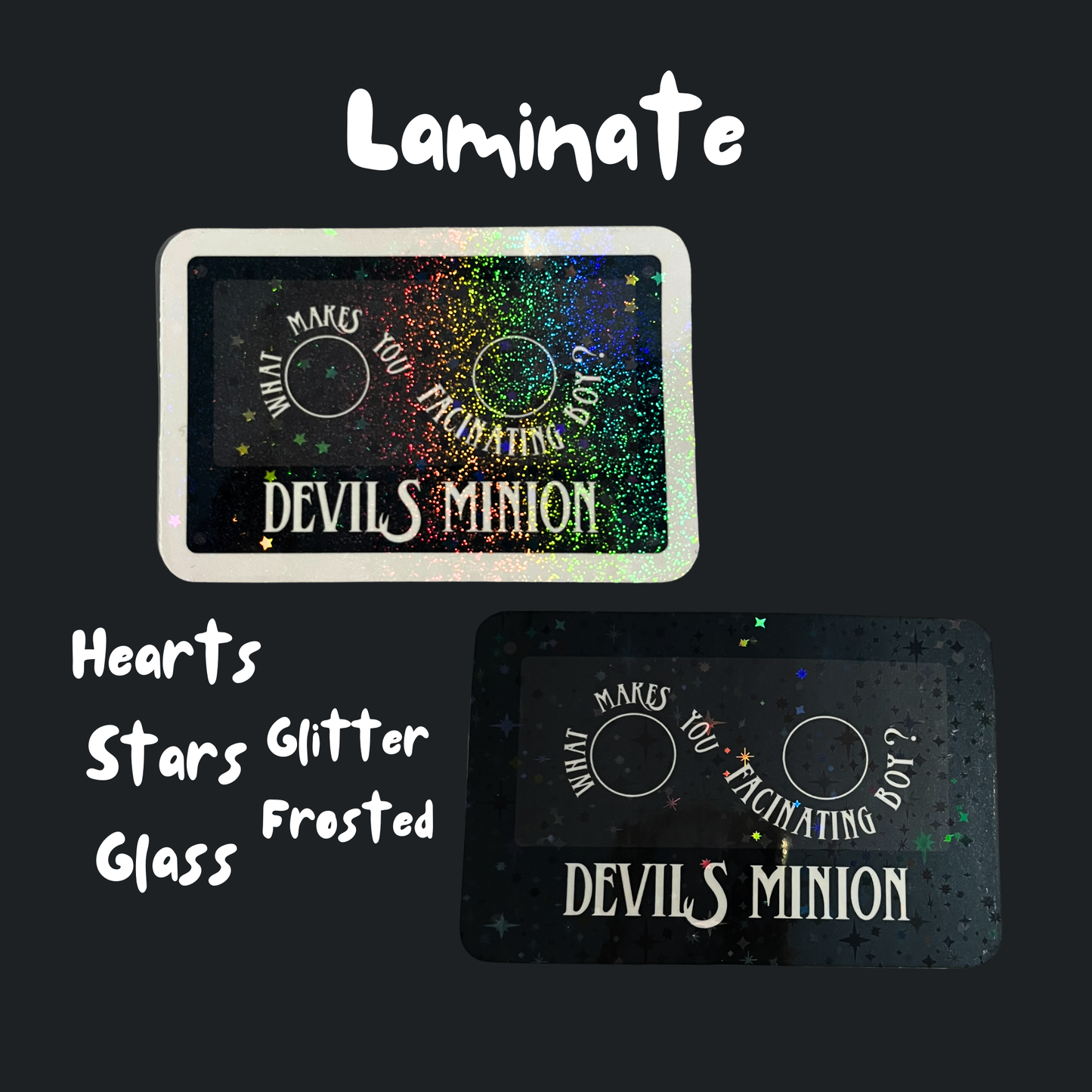 Devils Minion Cassette Tape Sticker